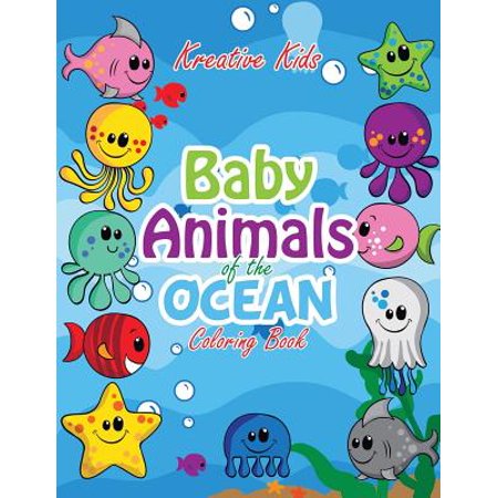 Baby Animals of the Ocean Coloring Book (Ocean Colour Scene Best Of)