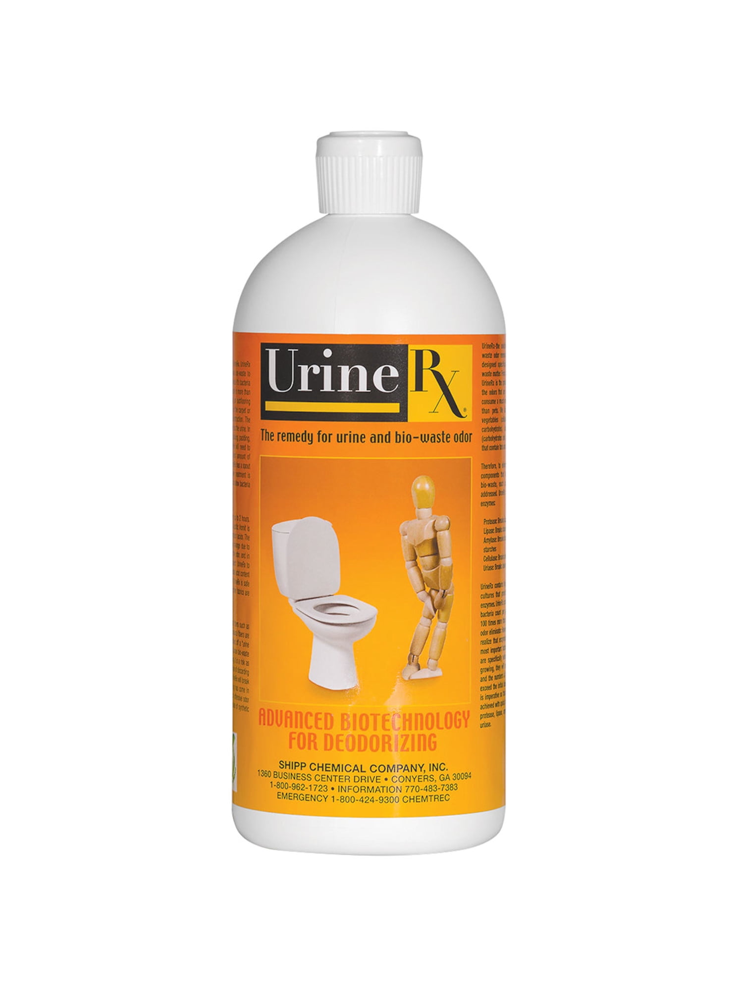 Shipp Urine RX Odor Eliminator Cleaning Solution for Human Waste