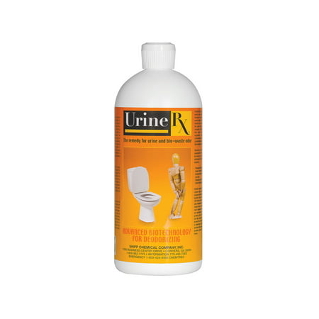 Shipp Urine RX Odor Eliminator - Cleaning Solution for Human Waste Removes Stains and Bad (Best Way To Remove Urine Smell From Concrete)