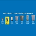 thumbnail image 2 of Great Value Small Kitchen Garbage Bags, 25L , 48 Bags, 2 of 4