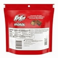 thumbnail image 3 of KIT KAT Minis Unwrapped Milk Chocolate Wafer Candy Bag, 7.6 oz, 3 of 5