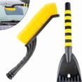thumbnail image 5 of OFEFE 25.5" Car Snow Brush & Ice Scraper Combo - Heavy Duty Winter Snow Removal Tool with Foam Grip, 45° Angle Brush Head for Car, Truck & SUV Windows (64.8cm, Removable Head), 5 of 8