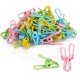 thumbnail image 1 of 50 pinzas de metal para ropa, pinzas duraderas para toallas de colores brillantes, pinzas para toallas de playa (clips de colores, 050 piezas) Xemadio YQ-0687, 1 of 6