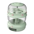 thumbnail image 2 of Contenedor de y cereales de 6 rejillas, contenedor de plástico impermeable sellado, caja de almacenamiento de granos de alimentos a , Verde claro de 2 niveles. Macarena contenedor de almacenamiento de arroz, 2 of 7