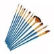 thumbnail image 3 of Cepillos de pintura Conjunto Manera de madera Pintura DIY Dibujo ART PENS PENSA LÁPISIBLE Estudiantes reutilizables Suministros Suministros Papelería azul 12 paquetes Inevent EL005758-03, 3 of 7