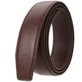 thumbnail image 2 of Correa de cuerpo con hebilla automática para hombre, correa de piel de vaca sencilla y de moda, 3,5 cm de ancho ZD118, 2 of 5