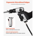 thumbnail image 5 of KFFKFF Pneumatic Air Hammer, 4500 BPM with 1.57-inch Stroke & 4 Chisels, Compact and Lightweight Air Chisel Tool for Cutting, Punching, and Scraping, 5 of 9