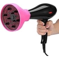 thumbnail image 4 of Difusor de secador de pelo YUANXCMXG de Silicona plegable rosa, 4 of 5
