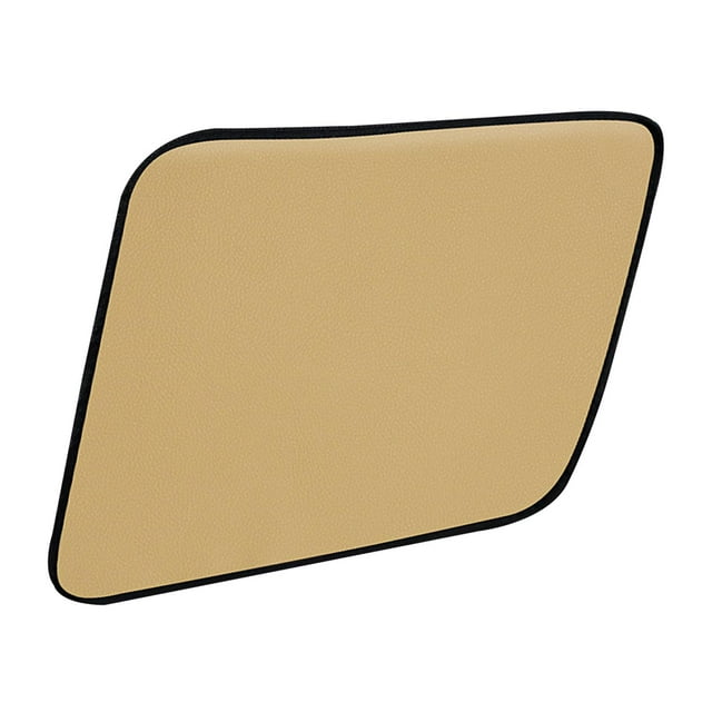 Funda de asiento de coche, accesorios interiores, protector de asiento trasero para coches, protección de Mitad beige