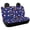 Christmas Festive Characters Print, variant on Chririnla Mixed Animal Print (Leopard & Snakeskin Pattern), Durable Car Rear Seat Covers Set of 2 Waterproof Soft Rear Bench Seat Cover for Car Interior Car Accessories Interior