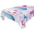 thumbnail image 5 of Ryvnso Easter Egg with Bow Tie Rectangle Table Cloth Tablecover Dinning Tablecloth 54"x54", 5 of 8