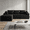 L-Black, variant on Boneless Couch,108'' Modular Sectional Sofa, Cloud Couch with U-Shape Chaise & Deep Seat, Corduroy Upholstered Living Room Couch,Sectional Couches for Living Room Apartment, Black