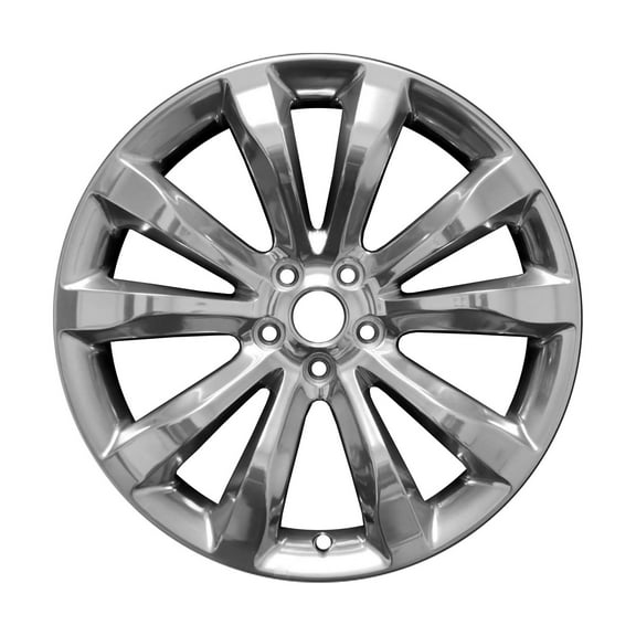 New Aftermarket  Metallic Polished Aluminum Wheel 20 x 8 10 Spoke Style fits 2015-2021 Chrysler 300