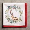 thumbnail image 2 of 100% Cotton Kitchen Cloth Napkins Holly Time Maison d' Hermine Soft & Comfortable Set of 4 for Family Dinners Dining Cocktail Parties Wedding use Thanksgiving/Christmas 38 Inch x 20 Inch, 2 of 3