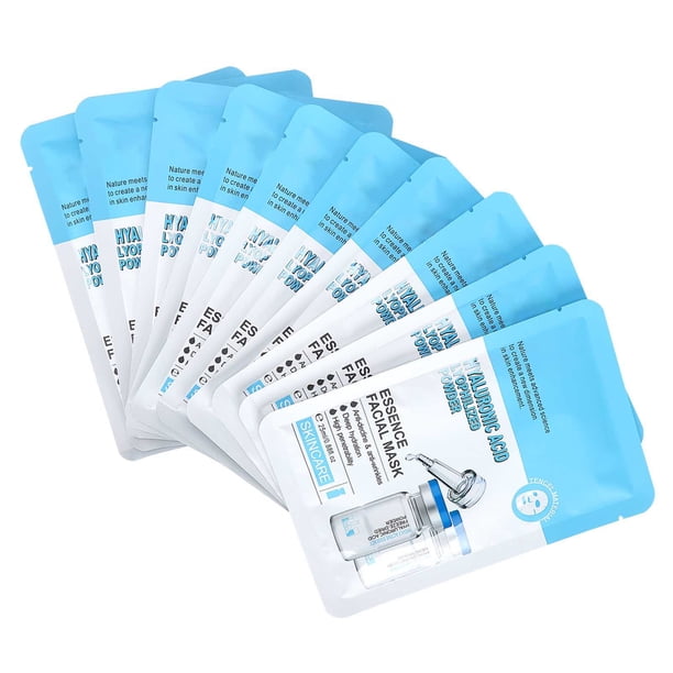 Máscara facial de belleza para la piel máscara facial de ácido hialurónico máscara para el cuidado de la piel en polvo liofilizado máscara facial hidratante para todo tipo ANGGREK Otros