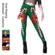 thumbnail image 2 of NADANBAO-Leggings con estampado de caramelo para mujer, pantalones de copos de nieve de Feliz Navidad, pantalones elásticos de cintura media, medias sexys para entrenamiento físico, 2 of 5