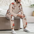 thumbnail image 7 of Lsque Christmas Gnome star Pattern Long Sleeve Pajama Set for Men - Soft 2-Piece Sleepwear and Loungewear Set with Pockets, Comfy Nightwear-XX-Large, 7 of 7
