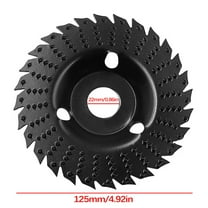 125mm Wood Carving Disc Grinding Wheel with Teeth | 22mm Arbor | Angle Grinder Attachment for Woodworking & Sculpting | Durable Cutting Tool for Professionals & DIY Projects