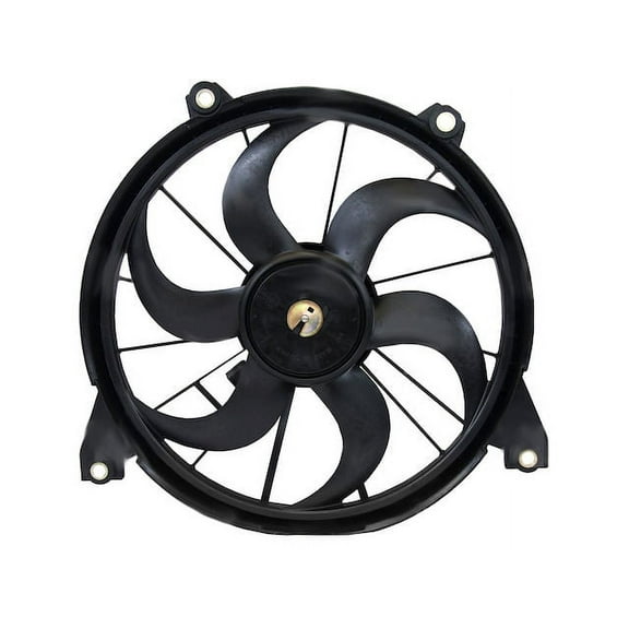 Auxiliary Fan Assembly - Compatible with 2009 - 2020 Dodge Journey 2010 2011 2012 2013 2014 2015 2016 2017 2018 2019