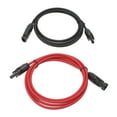 thumbnail image 5 of Solar Power Extension Cablewith Connector Solar Panel PV Cable Black Red Solar Panel Extension Cable with Male and Female Connectors 2m, 5 of 8