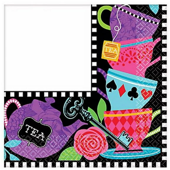 Mad Tea Party Lunch Napkins (16ct)