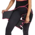 thumbnail image 2 of 3 in 1 Waist Trainer Cincher Thigh Trimmer Sweat Belt Yoga Shapewear Gym Body Shaper, 2 of 7