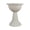 Light Beige L, variant on KGJQ Plastic Flower Urn Planter, Goblet-Shaped Plant Pot, Lightweight Flowerpot with Drainage Holes for Indoor Outdoor Garden Patio Porch Decor