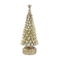 thumbnail image 1 of Figura de árbol de Navidad, decoración navideña de mesa, regalo festivo, coleccionable Champán, 1 of 9