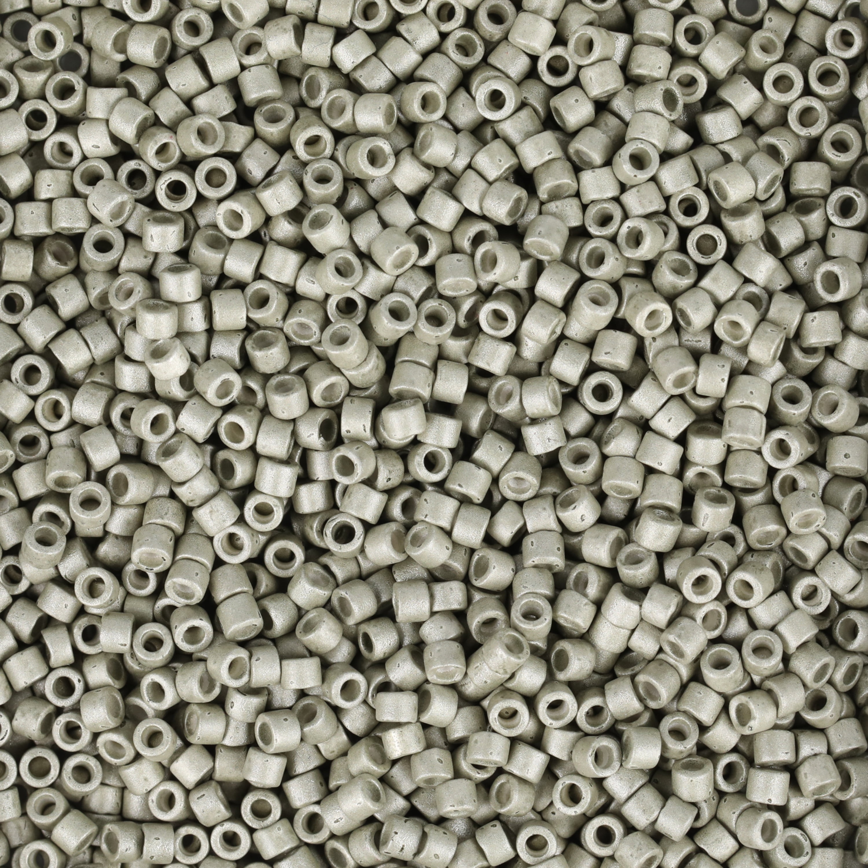 Miyuki Delica Seed Beads – Size 11/0 (1.6 mm), DB1170, Galvanized Matte Aloe, 7.2 g, Approx. 1440 Beads