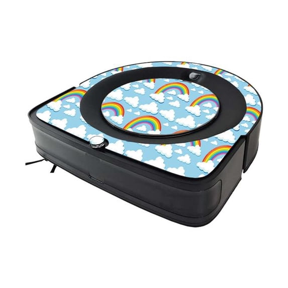 MightySkins IRROS9MIN-Over The Rainbow Skin for iRobot Roomba s9 Vacuum Minimal Coverage - Over The Rainbow