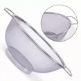 TUMALL Convenient Double Side Handles Stainless Steel Fine Mesh Sieve
