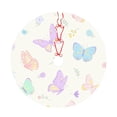 thumbnail image 5 of XMXY Halloween Christmas Tree Skirt, Cartoon Cute Butterfly Holiday Party Indoor Decorations Ornaments, 30 Inch, 5 of 5