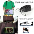 thumbnail image 5 of FIEWESEY For Jeazans OC101/Jeazans C107 10.1 inch tablet Case For Urao C107 Tablet Case with shoulder Strap Kickstand Kids Friendly For Freeski C107/HiGrace C107/ZOFYWNAS C107 10.1" Tab - NavyGreen, 5 of 7
