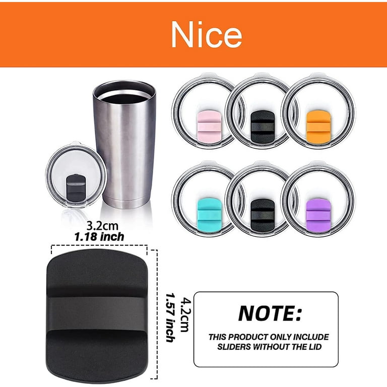 Magnetic Slider Replacement for Yeti, 6 Pcs Lid Slider Block Parts  Compatible with Yeti Rambler, Oza…See more Magnetic Slider Replacement for  Yeti, 6