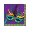 Mardi Gras Masks Collection Party 16 2 Ply Beverage Cocktail Napkins