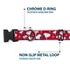 thumbnail image 5 of Collar para mascotas, collar de perro, hebilla de plástico, poses de y Woodstock dispersos de color rojo, 11 a 16.5 pulgadas, 1.0 pulgadas de ancho, 5 of 8