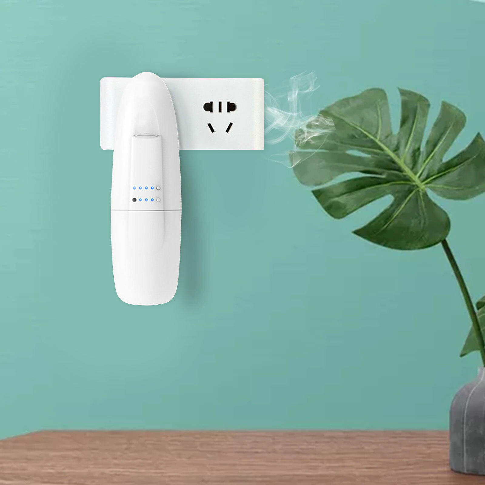 Miumaeov Essential Oil Diffuser 100ml Plugin Wall Diffuser Intelligent Anhydrous Essential Oil