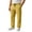 04:Khaki, variant on ASUDESIRE Men's Woven Twill Casual Cargo Pants Straight Leg Elastic Waistband Drawstring with 4 Pockets