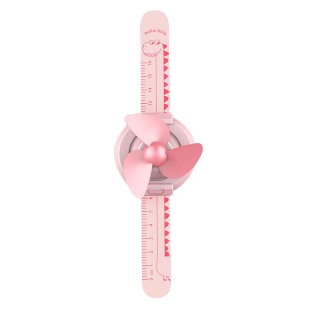 Mini ventilador portátil ajustable para reloj Ventilador recargable de mano de tercera velocidad para oficina en casa Inevent EL4533-01B