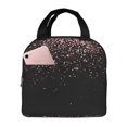 thumbnail image 1 of Disketp Rose Gold Glitter1 Bolsa Térmica para Almuerzo para Hombre y Mujer, Ideal para Trabajo, Senderismo y Picnic, 1 of 8