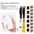 ShYlai Bike Tire Repair Kit Rubber Puncture Patches Glue Lever for