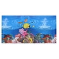 thumbnail image 2 of Aquarium Paper Cling Creative Fish Tank Decals Aquarium Background Poster Backdrop Stickers Paper, 2 of 6