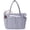 Grey, variant on Narwey Puffy Tote Bag for Women, Puffer Work Tote Bag for Lady, Lightweight Soft Shoulder Handbag with Cup Holder, 15.6" Laptop Bag with Trolley Sleeve for Travel, Nurse,Black