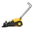 thumbnail image 4 of Industrial Push Sweeper 32" Cleaning Width Black and Yellow, 4 of 6