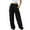 Black, variant on QWERTY Womens Active Elastic Waist Baggy Tie Dye Sweatpants Joggers Lounge Pants for Women Size L