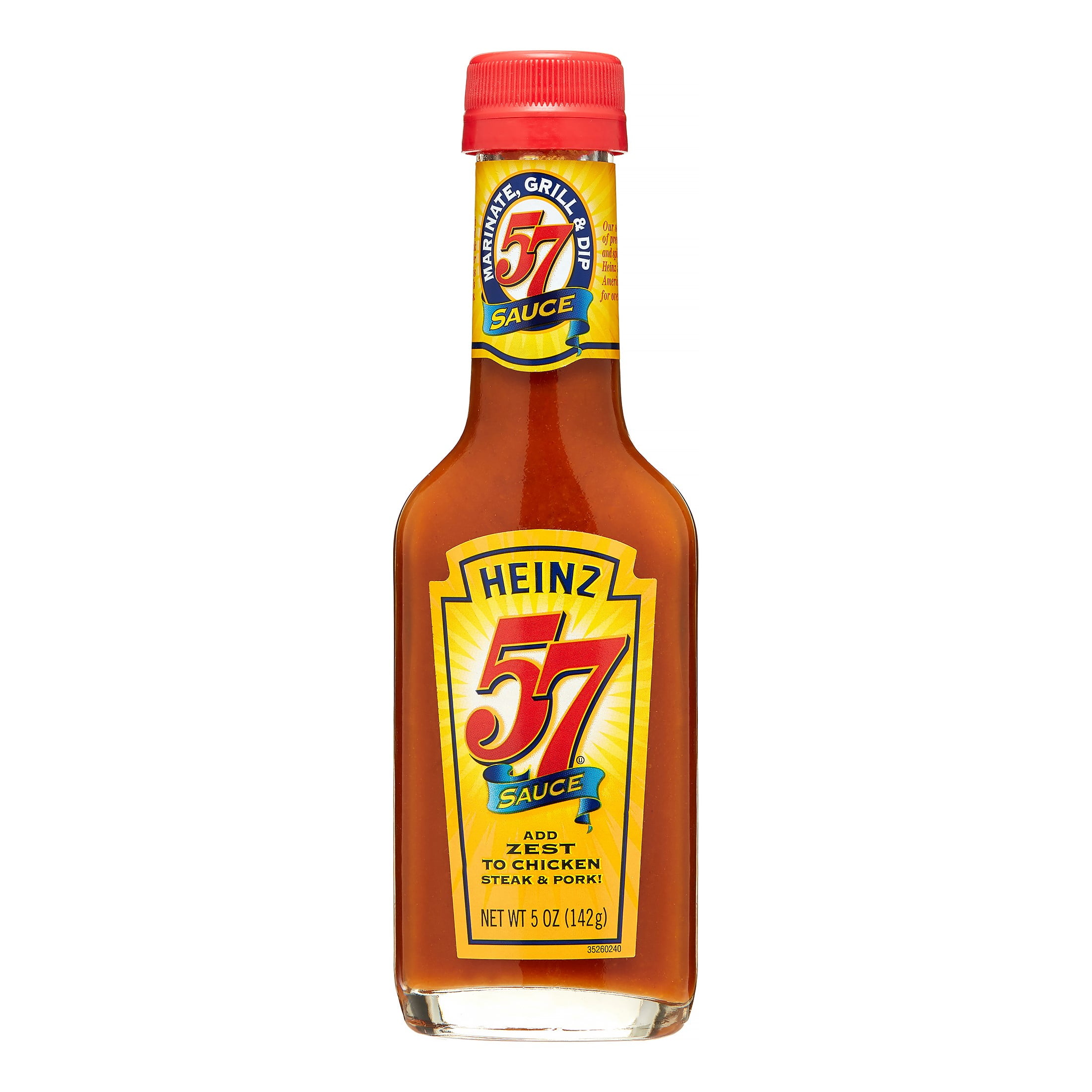 (4 Pack) Heinz 57 Steak Sauce, 5 Oz - Walmart.com - Walmart.com
