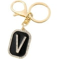 thumbnail image 1 of Letter Keychain,26 Letters A-Z Decorative Letter Keychain,Name Keychain for Women Girls Men Teenager Gift, 1 of 3