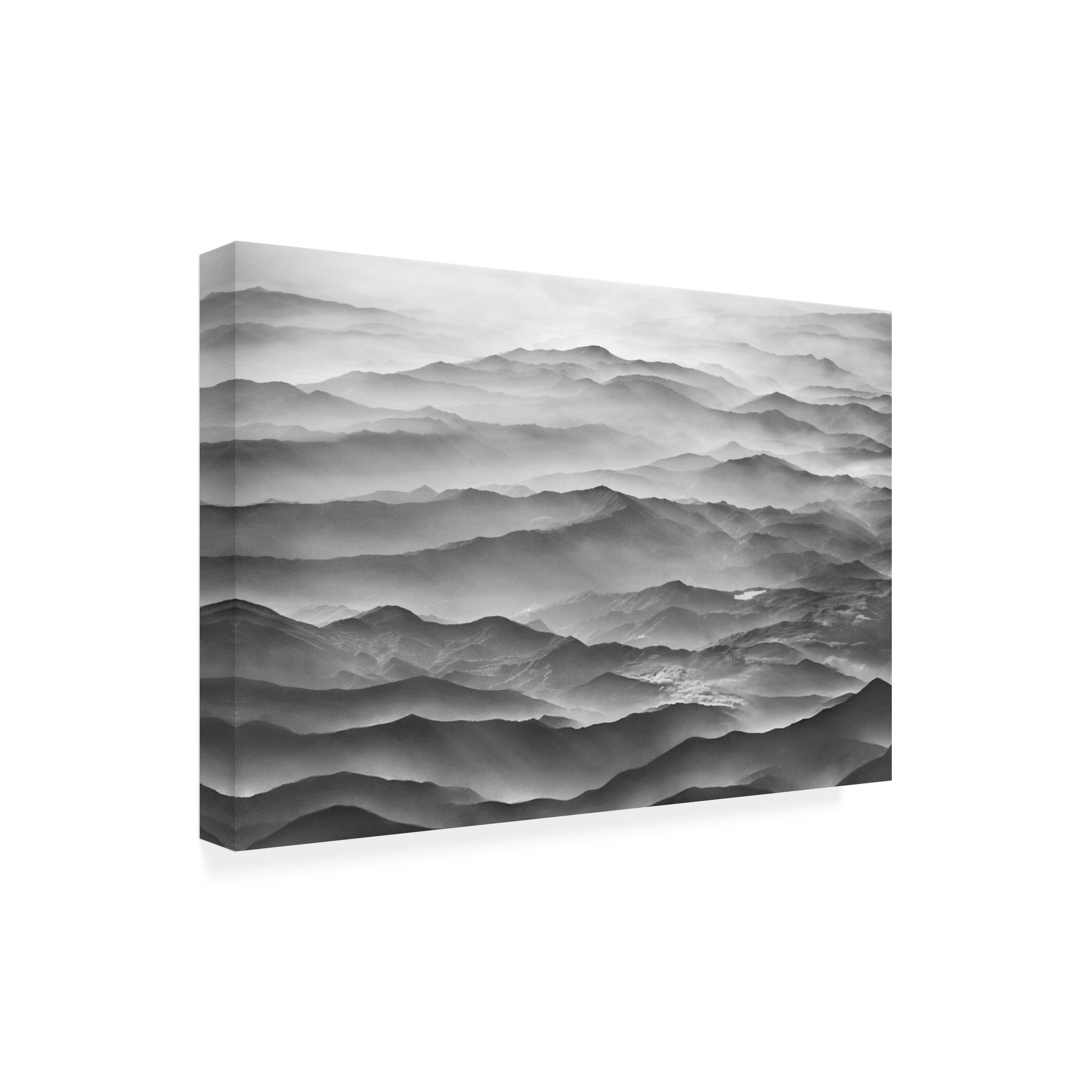 Ben Heine 'Ocean Mountains' Canvas Art