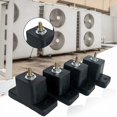 thumbnail image 3 of Hongchun Air Conditioning Shock Pad, Air Conditioner Rubber Anti-Slip Bracket, Anti-vibration Bracket, Shockproof Foot for Outdoor Air Conditioner(4 Pcs/Set), 3 of 5