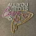 thumbnail image 4 of Handmadetneonsign All You Need Is Love And Pizza Neon Sign, Pizza Wall Art Decor, Pizza Food Store Wall Decor, 4 of 5